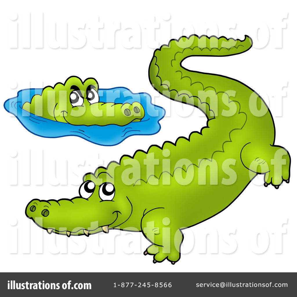 1024x1024 Crocodile Clipart