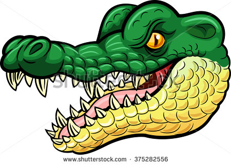 450x321 Crocodile Clipart Grumpy