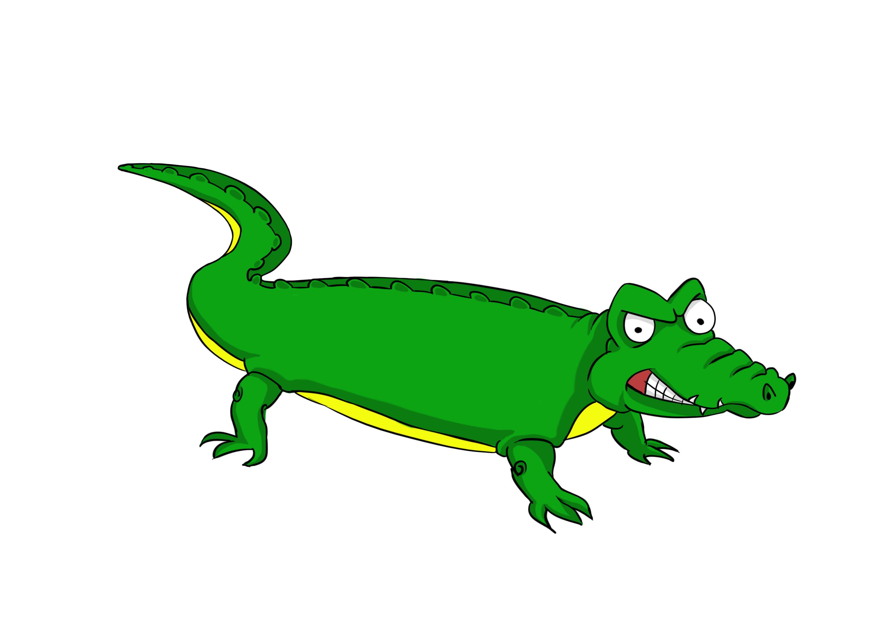 2835x1984 Top 64 Crocodile Clip Art