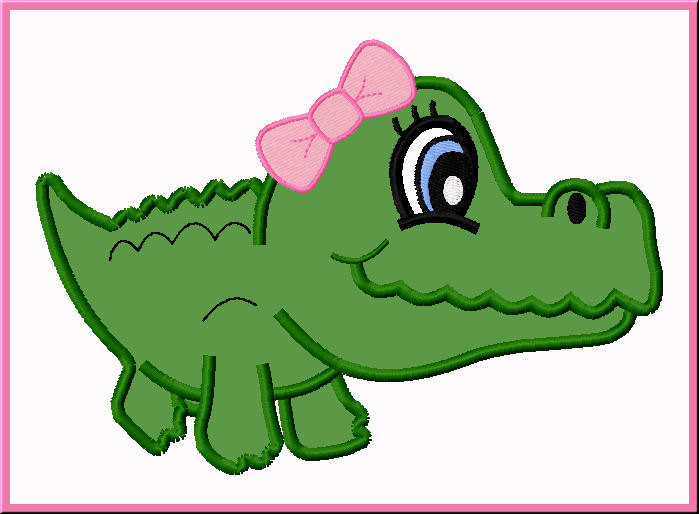 699x514 Fresh Inspiration Crocodile Clipart Clip Art Green Over White