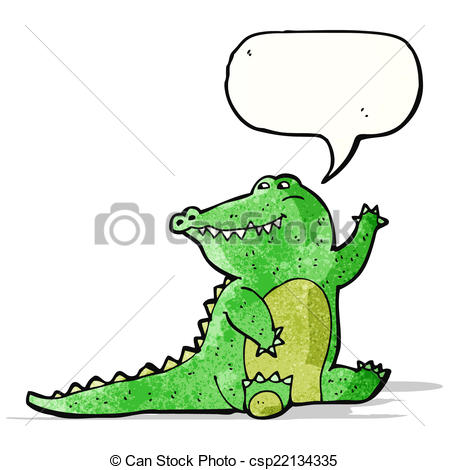 449x470 Friendly Crocodile Cartoon Vectors