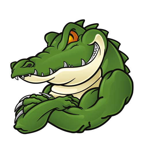 500x526 Photoshop Clipart Crocodile