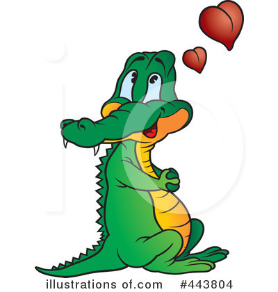 400x420 Crocodile Clip Art