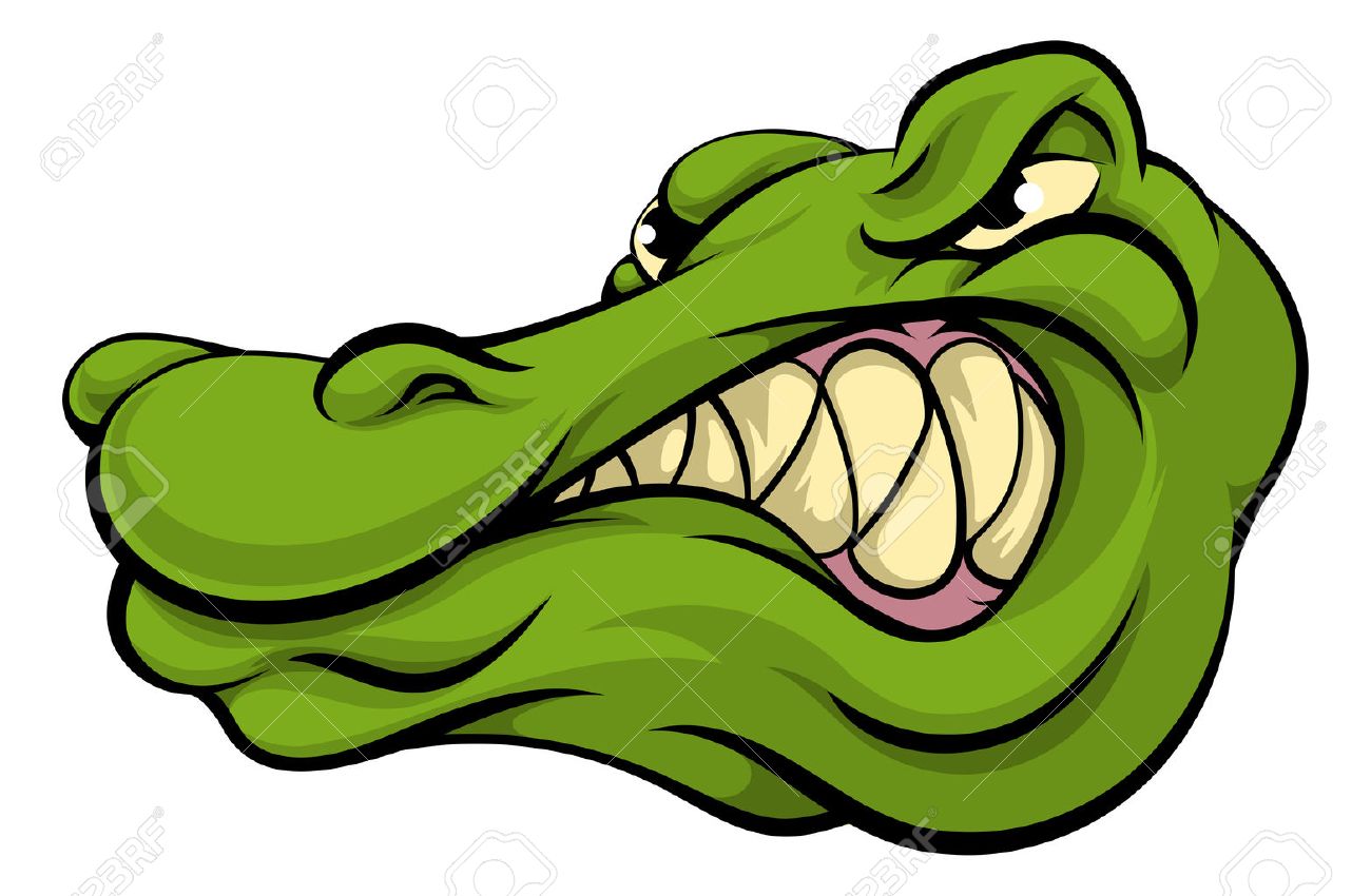 1300x850 Cartoon Alligator Clipart