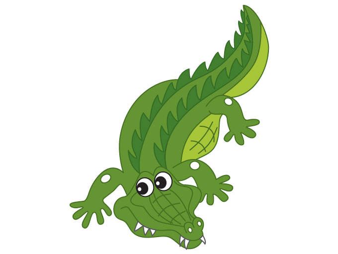680x511 Crocodile Clipart