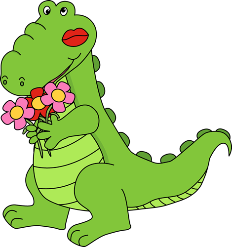 470x500 Crocodile Clipart School