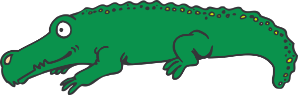 600x191 Image Of Aligator Clipart