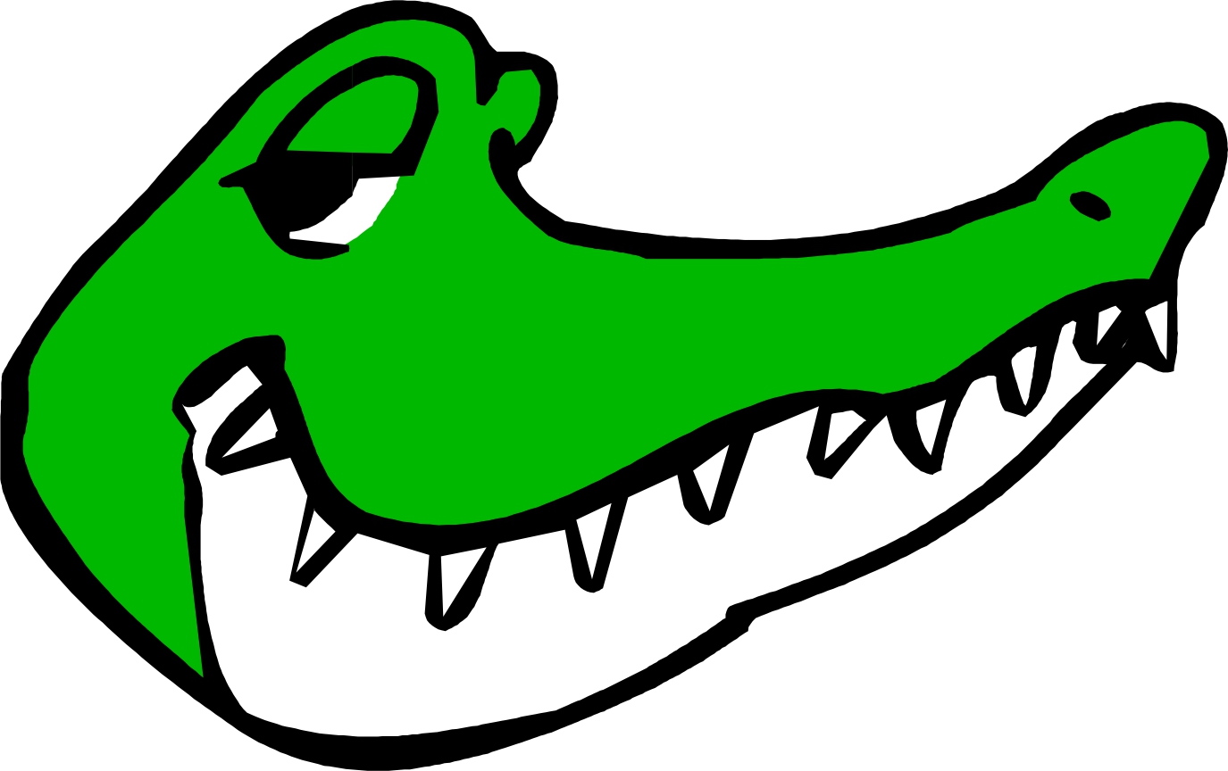 1375x864 Cartoon Alligators