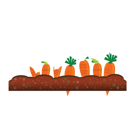 555x555 Clip Art Abstract Crops Carrot Scalable Vector