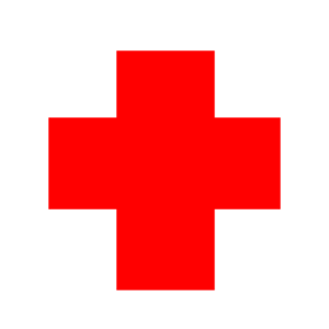 300x300 Red Cross Circle 2 Clip Art