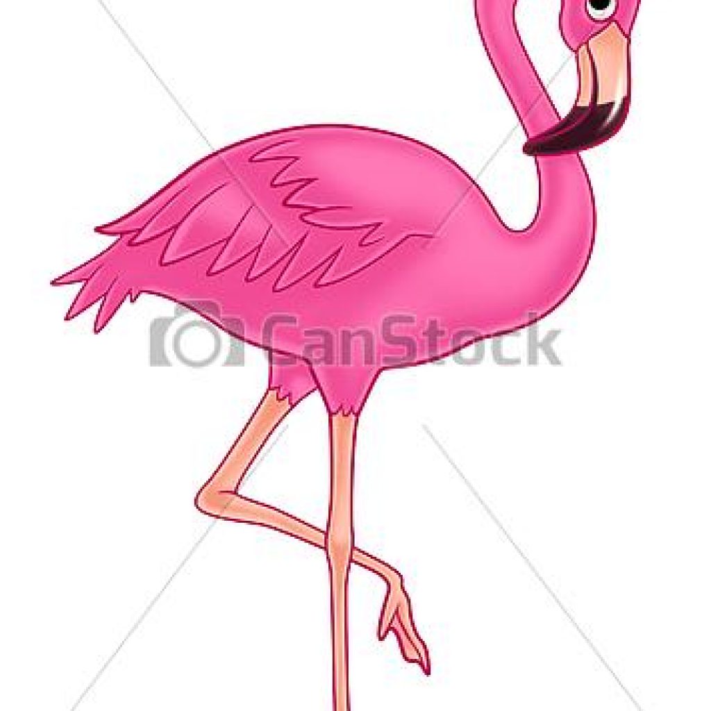 1024x1024 Pink Flamingo Clip Art Cross Clipart