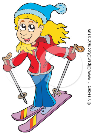 308x450 Women Clipart Skiing