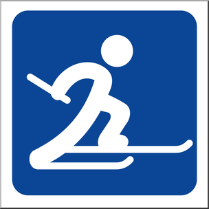 304x304 Clip Art Sochi Winter Olympics Event Icon Cross Country Skiing