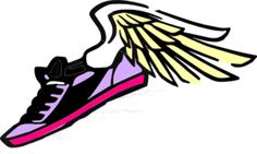 236x141 Running Shoe With Wings Clip Art My Girls Clip Art