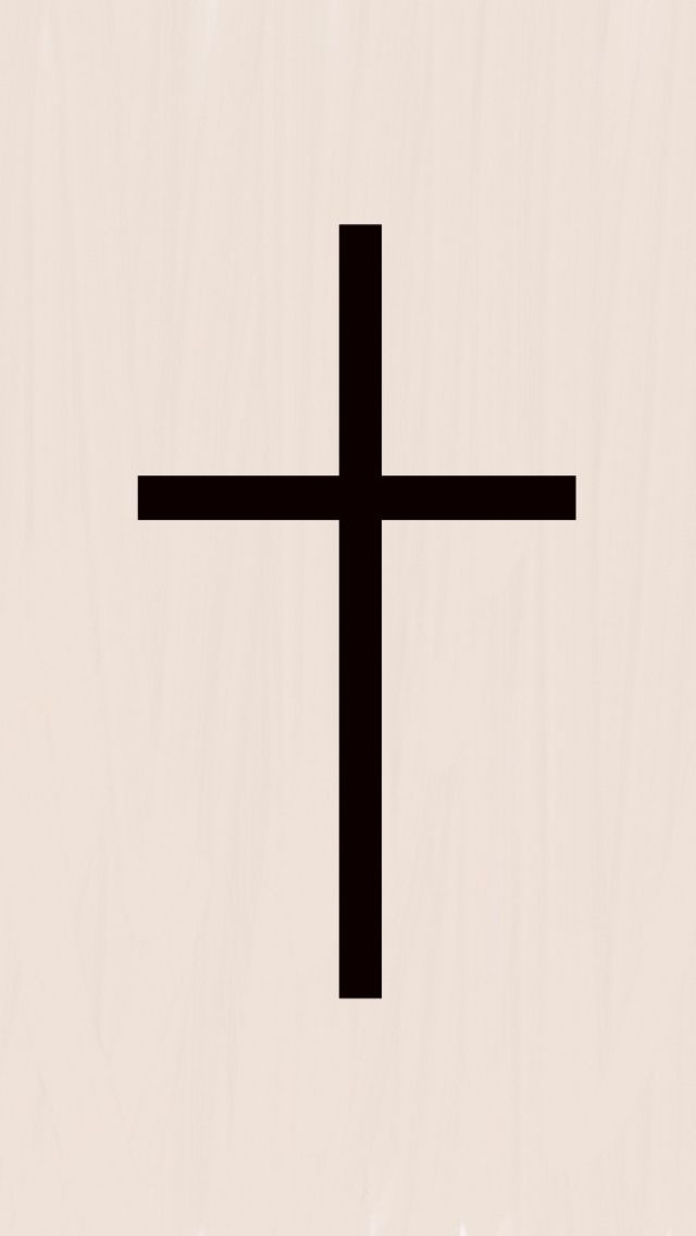 640x1136 Best Simple Black Cross