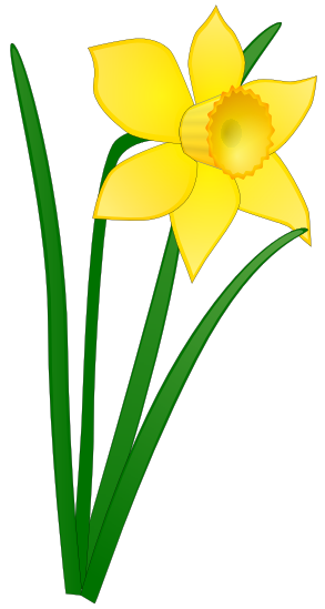293x549 Clipart Easter Flower Free