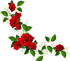 300x260 Blue Rose Clipart Jungle Flower