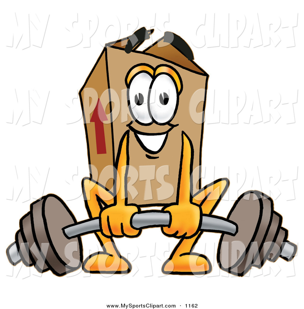 1024x1044 Sports Clip Art Of A Smiling Cardboard Box Mascot Cartoon