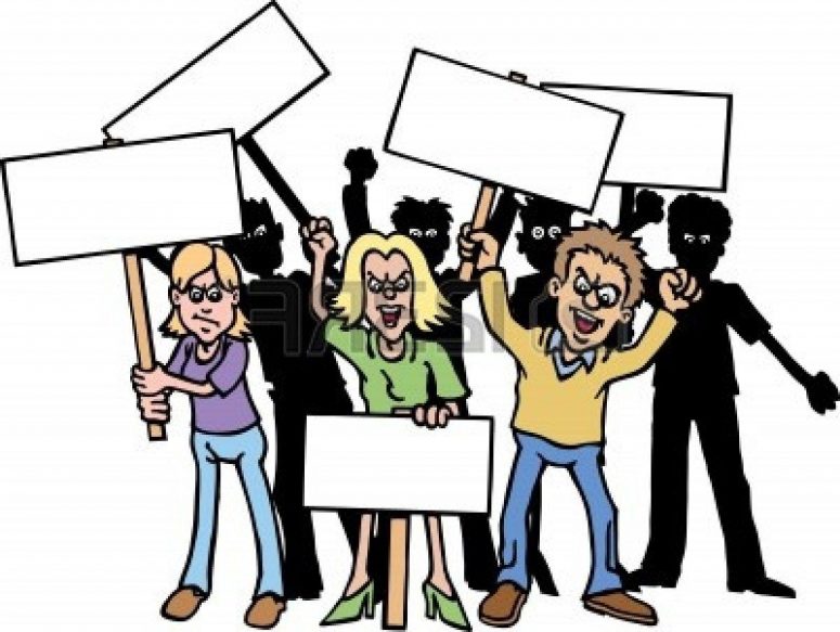 775x583 Best Crowd Of Angry People Clipart Vector Image Vector Images