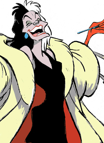 Cruella De Vil Clipart at GetDrawings | Free download