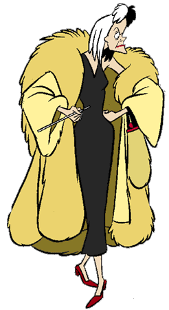 246x450 Cruella De Vil Clip Art Disney Clip Art Galore