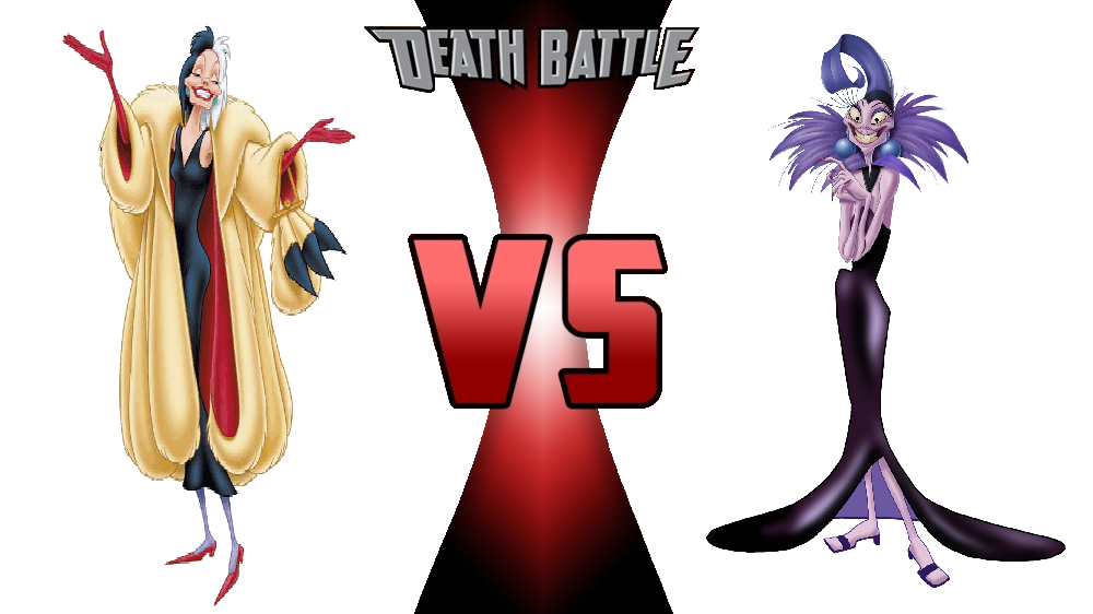 1000x562 Cruella De Vil Vs. Yzma By Jasonpictures