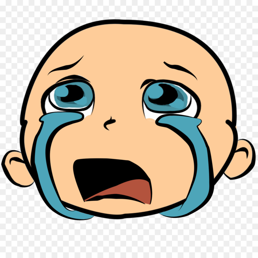 900x900 Smiley Crying Emoticon Clip Art