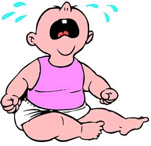 300x289 Clip Art Crying Baby Clipart Panda