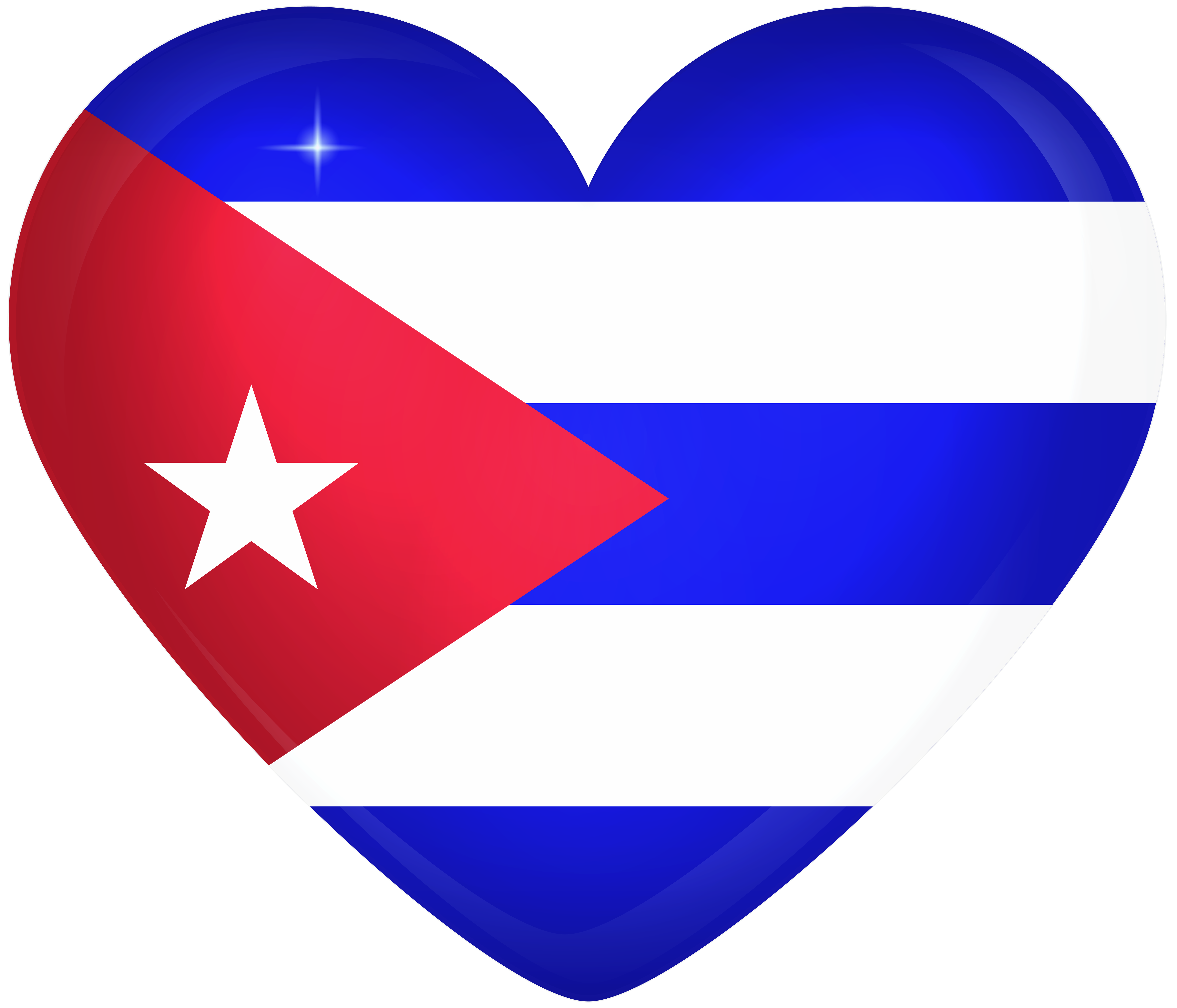 6000x5138 Cuba Large Heart Flagu200b Gallery Yopriceville