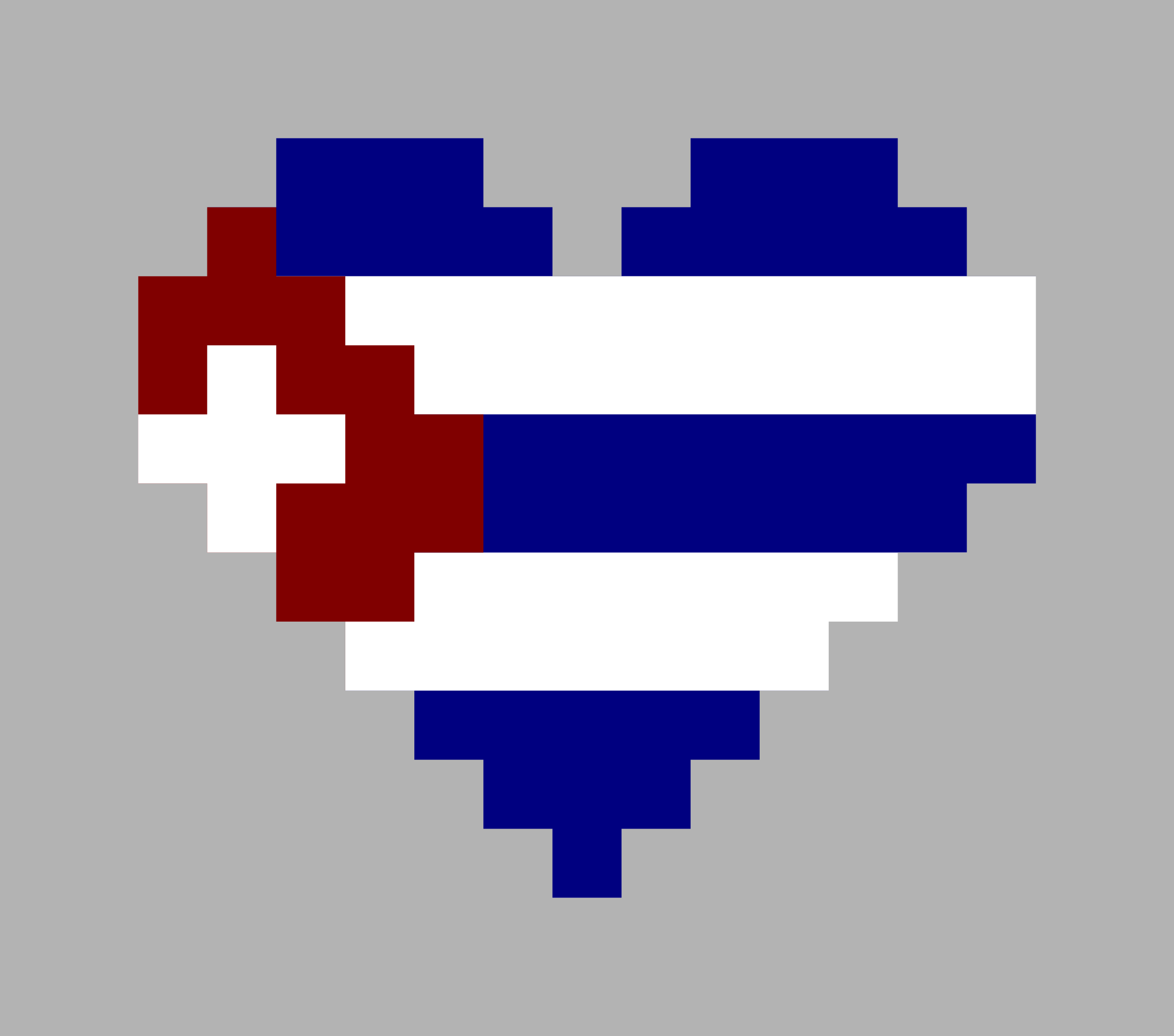 2400x2118 Cuba Flag In Heart Shape Pixel Art Icons Png