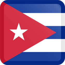250x250 Cuba Flag Vector