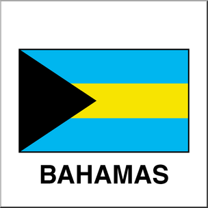 304x304 Clip Art Flags Bahamas Color I Abcteach
