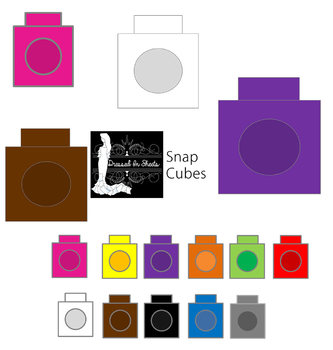 333x350 Snap Cubes Clip Art By Dressed In Sheets Teachers Pay Teachers