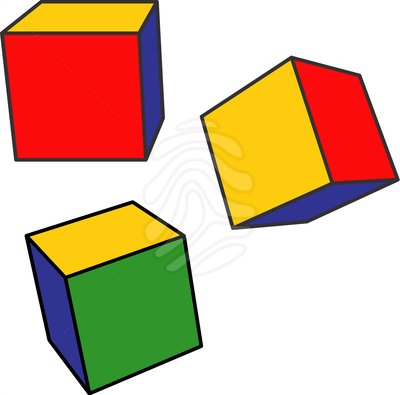 400x395 Clip Art Color Cubes Clipart Panda