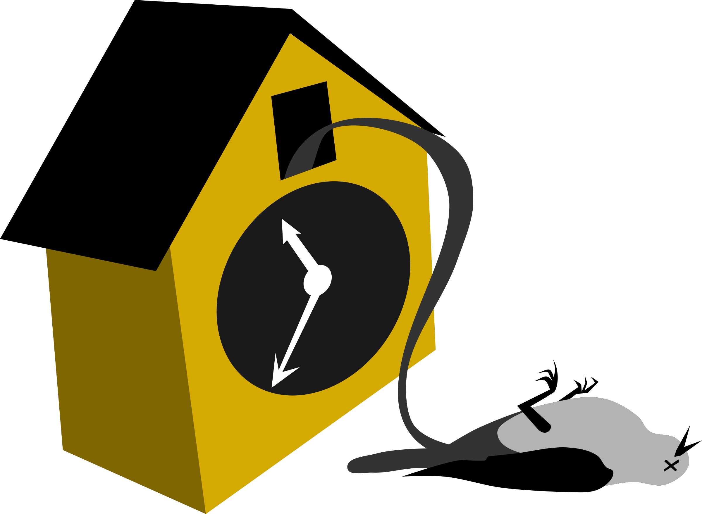 2400x1758 Cuckoo Clock Icons Png