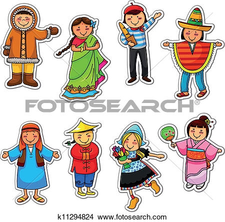 450x444 Different Cultures Clipart