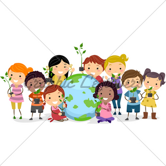 325x325 Earth Kids Gl Stock Images