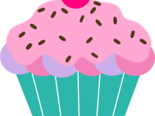220x165 Pink Cupcake Clipart Cupcake Rosado Cupcakes 3 Pink