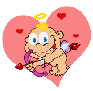 300x293 Free Cupid Clipart Image 0521 1002 2713 5048 Valentine Clipart