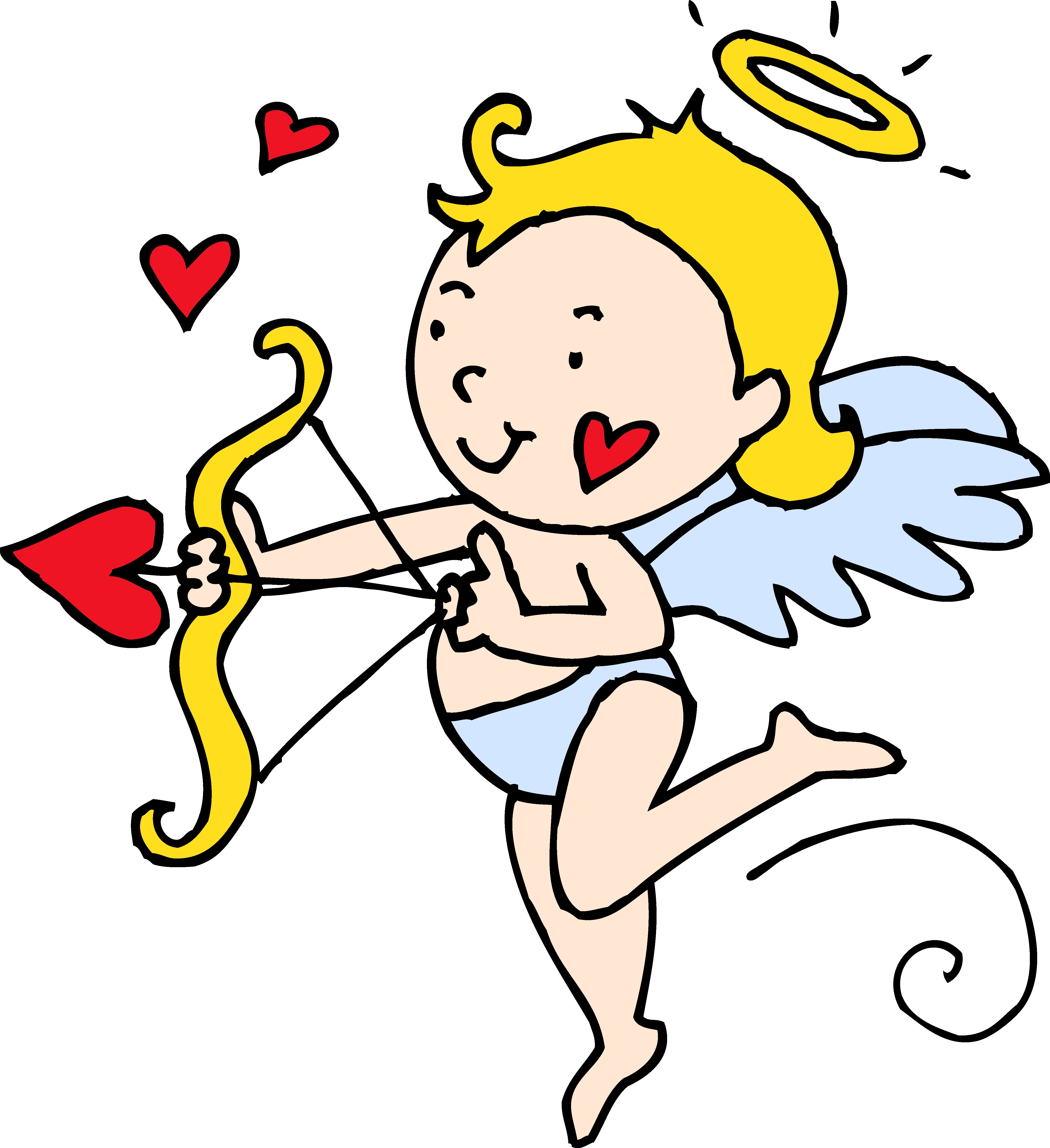 4582x5008 New Cupid Clipart Design
