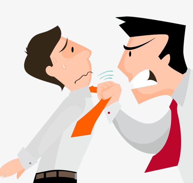 650x617 Flat Cartoon Cursing,pissed Off,anger, Flat Creative, Cartoon