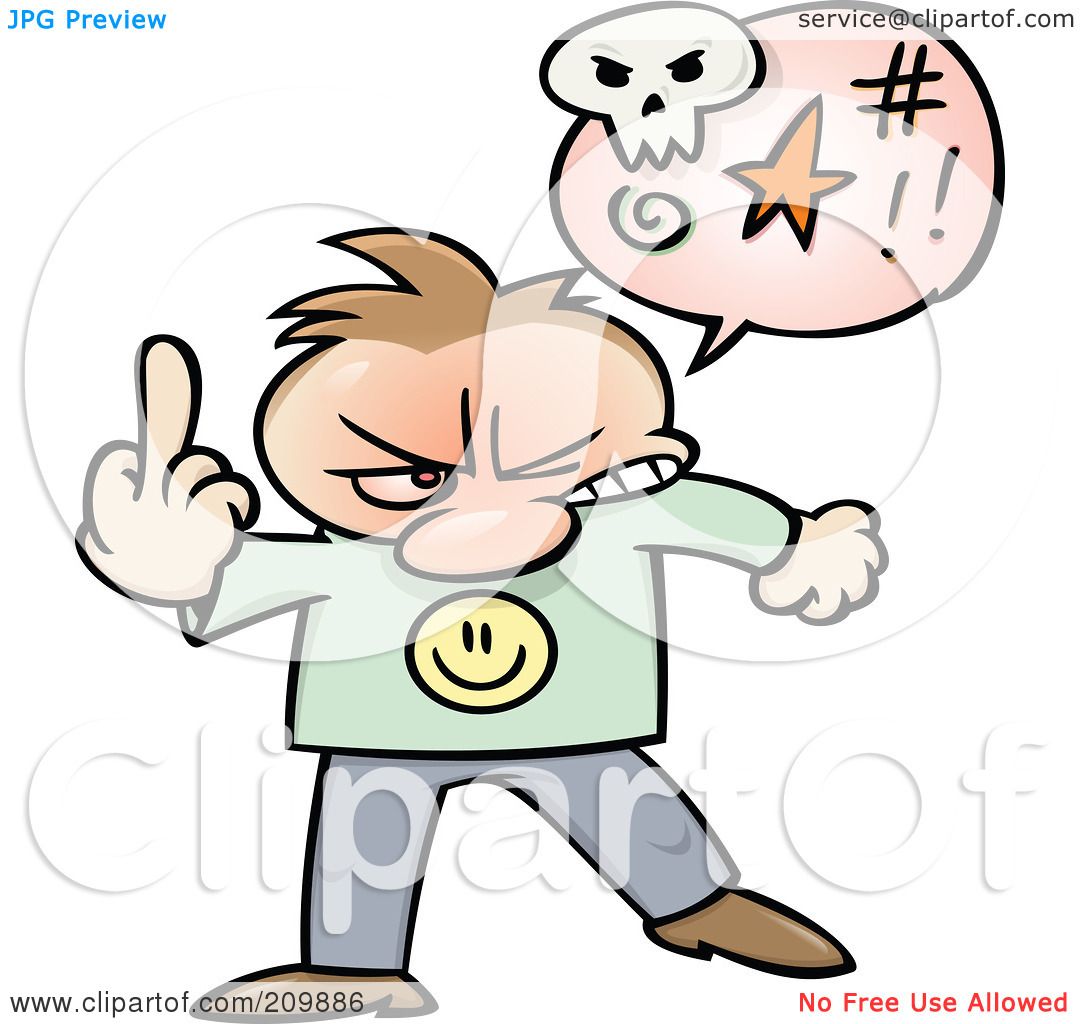 1080x1024 Royalty Free (Rf) Clipart Illustration Of An Angry Toon Guy