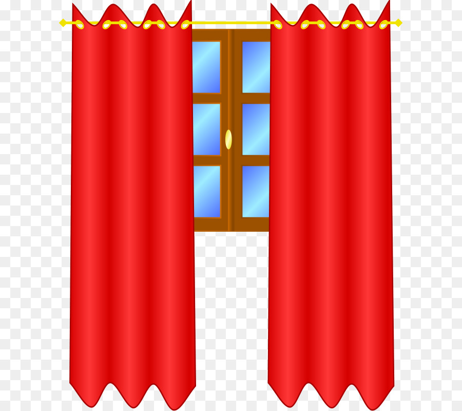 900x800 Window Treatment Curtain Clip Art