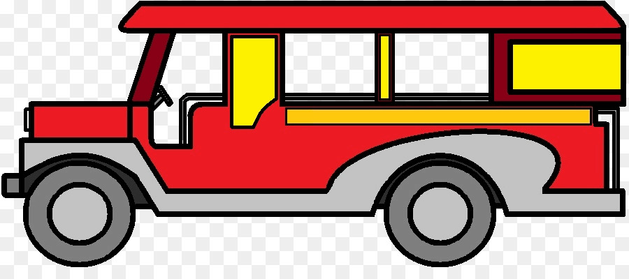 900x400 Jeepney Philippines Bus Clip Art