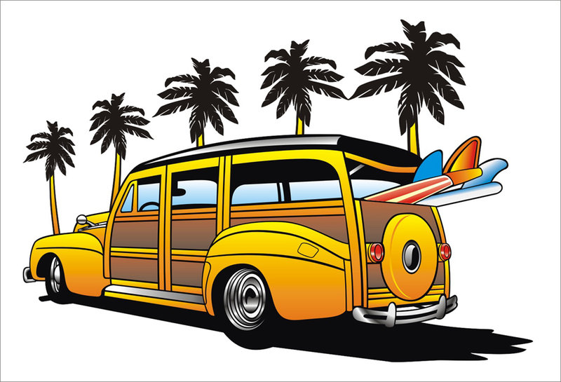 800x545 Woody Vehicle Clipart