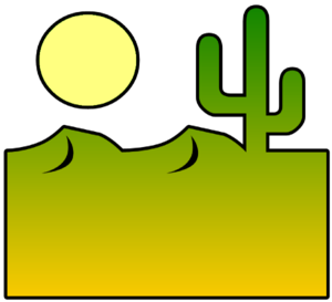 300x273 Desert Cutout Clip Art
