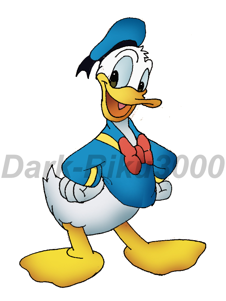 742x990 Sleeping Donald Duck Clipart