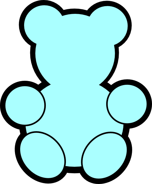 498x599 Tremendous Outline Of A Teddy Bear Clipart Panda Free Images