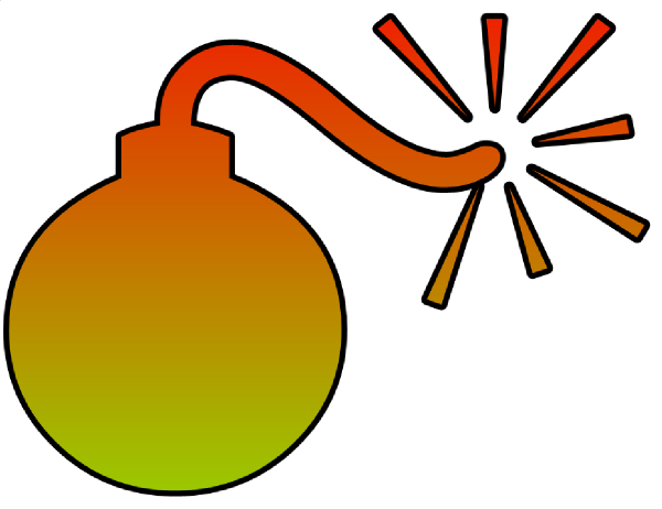 600x462 Bomb Cutout Clip Art
