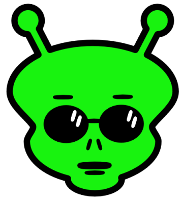 360x394 Cute Alien Pictures Free Download Clip Art On Clipart Gif